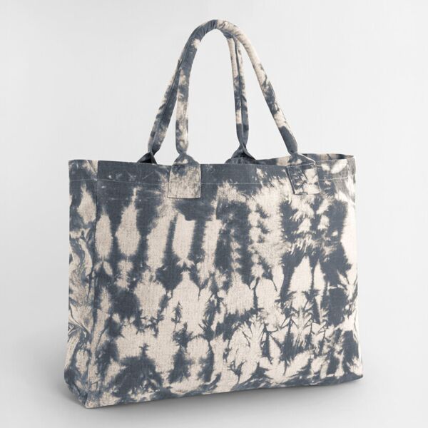 Tie-dye canvas tote bag Thumbnail