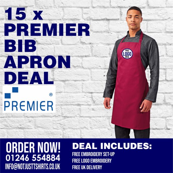 15 Colours' Bib Apron Deal £225+Vat Thumbnail